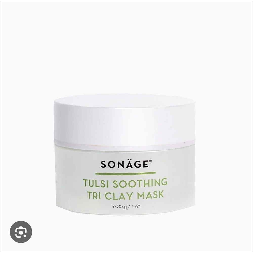 Sonäge Tulsi Soothing Tri Clay Mask NIB